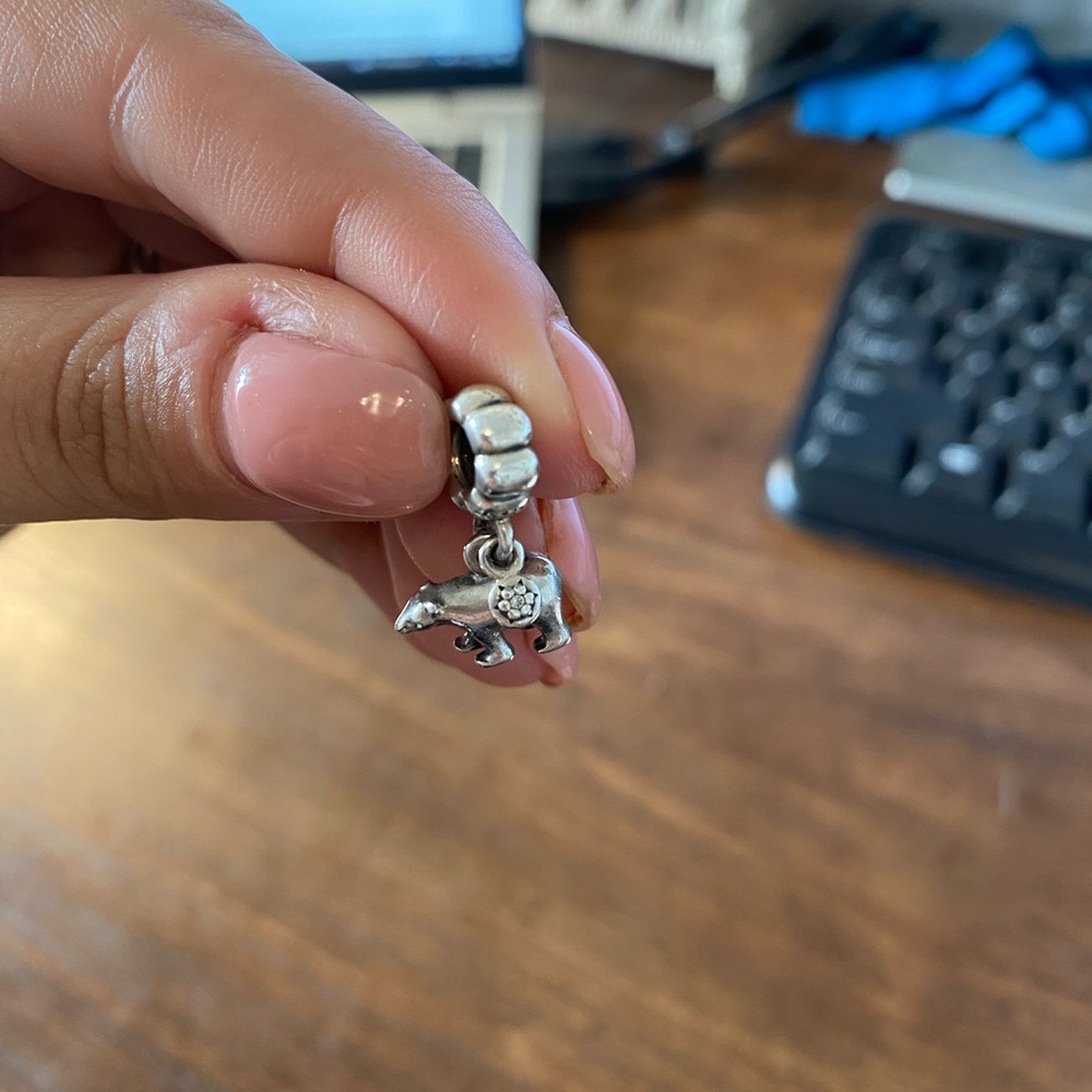 Polar Bear Pandora Charm